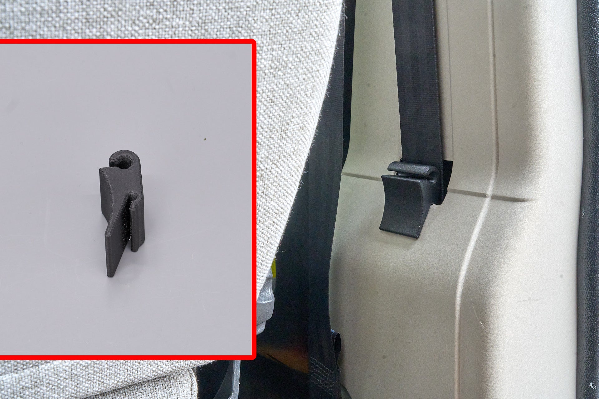 Adapter for Flextrash on "Knaus-Hook"