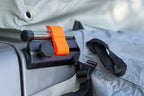 Awning pole holder for VW California