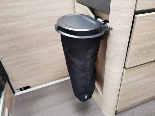 Adapter für Flextrash/VarioTrash an "Knaus-Haken"